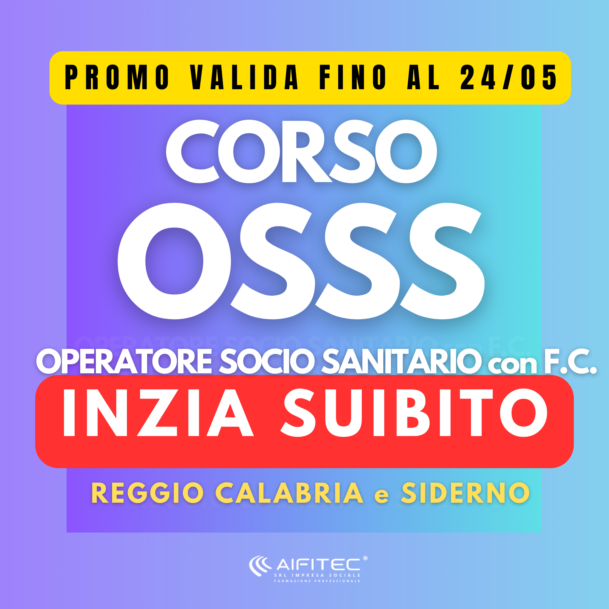Corso di Qualifica OSSS – Operatore Socio Sanitario Specializzato